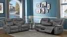 Conrad - Upholstered Padded Arm Motion Sofa Set – Reclining Sofas & Loveseats by CoasterEveryday at Furniture Wholesale Plus , Nashville furniture store