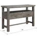 Paladin - Server - Weathered Gray - Premium Servers from Emerald Home - Just $949! Shop now at Furniture Wholesale Plus  We are the best furniture store in Nashville, Hendersonville, Goodlettsville, Madison, Antioch, Mount Juliet, Lebanon, Gallatin, Springfield, Murfreesboro, Franklin, Brentwood