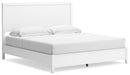 Binterglen - King Panel Bed - White – Panel Beds by Signature Design by Ashley® at Furniture Wholesale Plus , Nashville furniture store