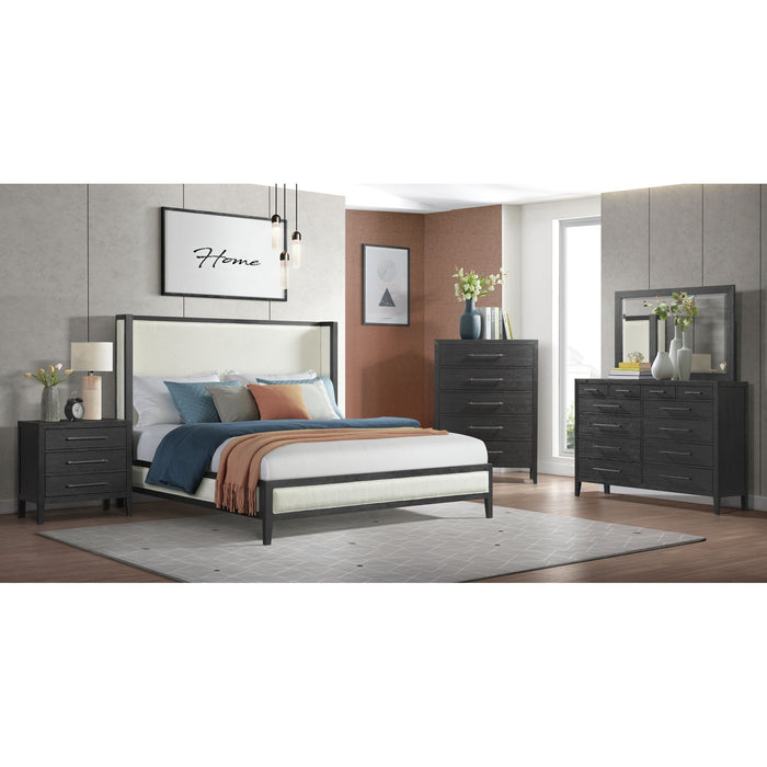 Versailles Contemporary - 3-Drawer Nightstand – Accent Nightstands by Elements International at Furniture Wholesale Plus , Nashville furniture store