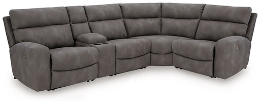 Next-Gen Durapella - 5 Piece Reclining Sectional – Reclining Sectionals by Signature Design by Ashley® at Furniture Wholesale Plus , Nashville furniture store