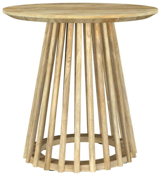 Touhy - Round Solid Wood Table – End Tables by Coaster Fine Furniture at Furniture Wholesale Plus , Nashville furniture store
