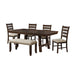 Jax - Dining Set – 5 Piece Dining Room Sets by Elements International at Furniture Wholesale Plus , Nashville furniture store