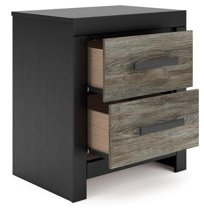 Broachmyn - Two Drawer Night Stand – Accent Nightstands by Signature Design by Ashley® at Furniture Wholesale Plus , Nashville furniture store