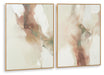 Brettwarth - Wall Art Set (Set of 2) - Green / Blue / Yellow – Canvas Art Sets by Signature Design by Ashley® at Furniture Wholesale Plus , Nashville furniture store