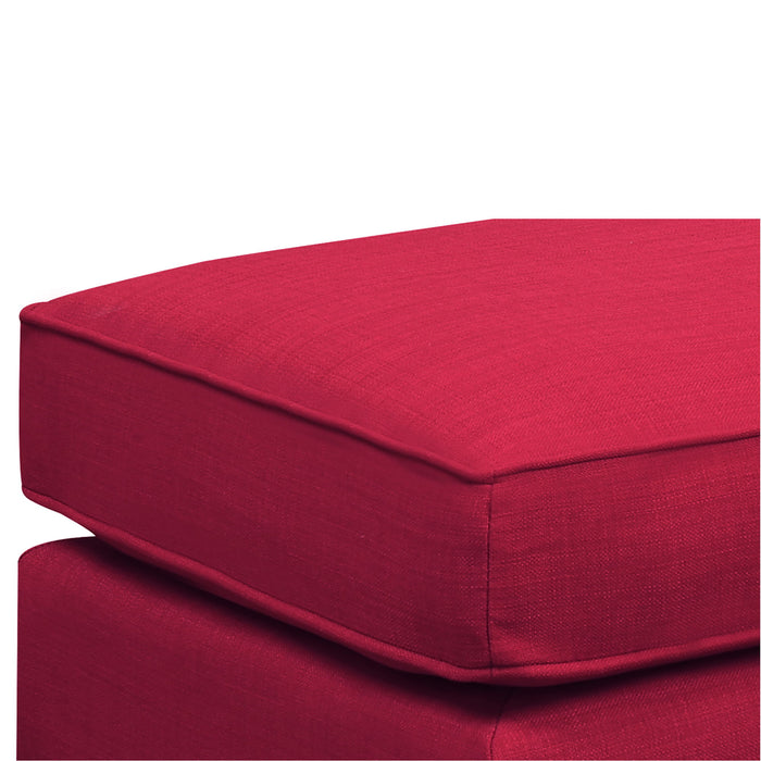 Erica - Ottoman – Upholstered Ottomans by Elements International at Furniture Wholesale Plus , Nashville furniture store