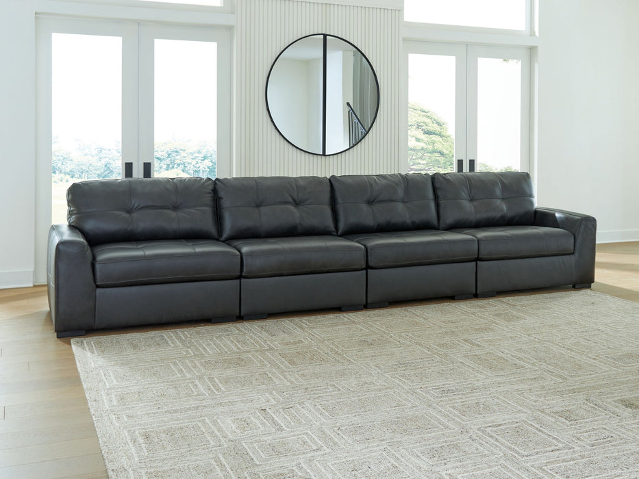 Brindley Pier - Sectional – Stationary Sectionals by Signature Design by Ashley® at Furniture Wholesale Plus , Nashville furniture store