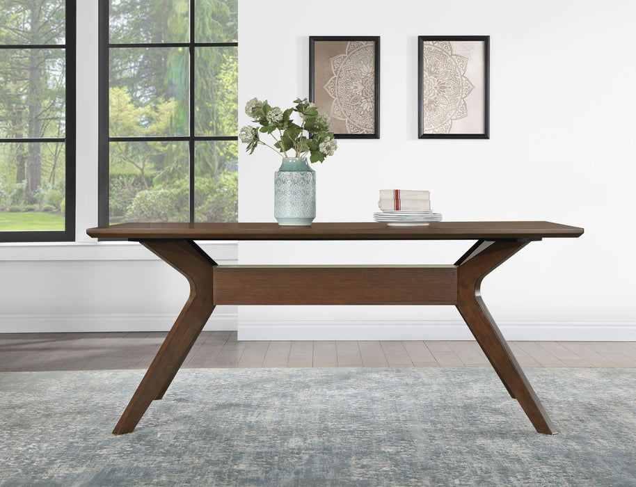 Quinn - Dining Table - Dark Brown – Dining Tables by Steve Silver Furniture at Furniture Wholesale Plus , Nashville furniture store