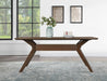 Quinn - Dining Table - Dark Brown – Dining Tables by Steve Silver Furniture at Furniture Wholesale Plus , Nashville furniture store