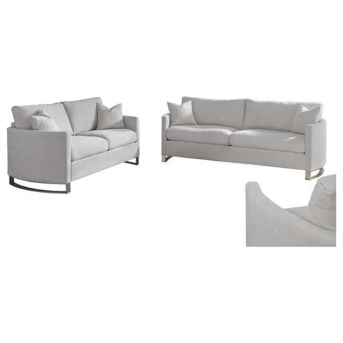 Corliss - Upholstered Arched Arm Sofa Set - Premium Stationary Sofas & Loveseats from CoasterElevations - Just $2529! Shop now at Furniture Wholesale Plus  We are the best furniture store in Nashville, Hendersonville, Goodlettsville, Madison, Antioch, Mount Juliet, Lebanon, Gallatin, Springfield, Murfreesboro, Franklin, Brentwood