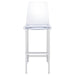 Juelia - Chrome Stools (Set of 2) - Premium Stool Sets from CoasterEssence - Just $459! Shop now at Furniture Wholesale Plus  We are the best furniture store in Nashville, Hendersonville, Goodlettsville, Madison, Antioch, Mount Juliet, Lebanon, Gallatin, Springfield, Murfreesboro, Franklin, Brentwood