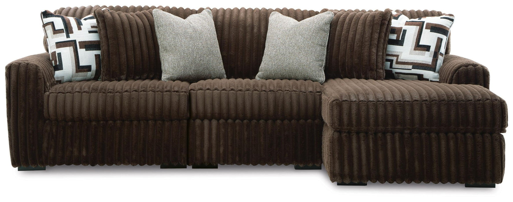 Midnight-Madness - Sectional – Stationary Sectionals by Signature Design by Ashley® at Furniture Wholesale Plus , Nashville furniture store
