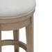 Brentwood - Upholstered Swivel Console Stool - Sandstone – Counter Height (24"-27") by Liberty Furniture at Furniture Wholesale Plus , Nashville furniture store