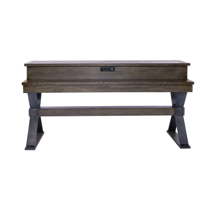 Sonoma Road - Console Bar Table - Weathered Beaten Bark – Console Tables by Liberty Furniture at Furniture Wholesale Plus , Nashville furniture store