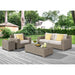 Ollie - Rectangular Coffee Table - Tan – Coffee Tables by Elements International at Furniture Wholesale Plus , Nashville furniture store