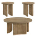 Adina - Round Coffee Table Set – Table Sets by Coaster Fine Furniture at Furniture Wholesale Plus , Nashville furniture store