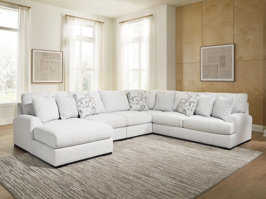 Misty-Lakes - Sectional – Stationary Sectionals by Signature Design by Ashley® at Furniture Wholesale Plus , Nashville furniture store