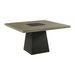 Jemma - Square Dining Table - Gray / Dark Espresso – Dining Tables by Elements International at Furniture Wholesale Plus , Nashville furniture store