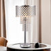 Crystal On Mesh - Table Lamp - Chrome – Table Lamps by Crown Mark at Furniture Wholesale Plus , Nashville furniture store