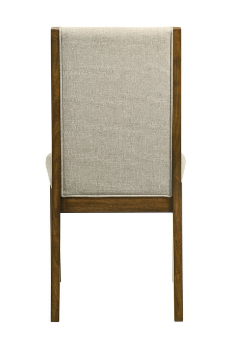 Hollister - Side Chair (Set of 2) - Gray / Dark Brown - Premium Chair Sets from Crown Mark - Just $199! Shop now at Furniture Wholesale Plus  We are the best furniture store in Nashville, Hendersonville, Goodlettsville, Madison, Antioch, Mount Juliet, Lebanon, Gallatin, Springfield, Murfreesboro, Franklin, Brentwood