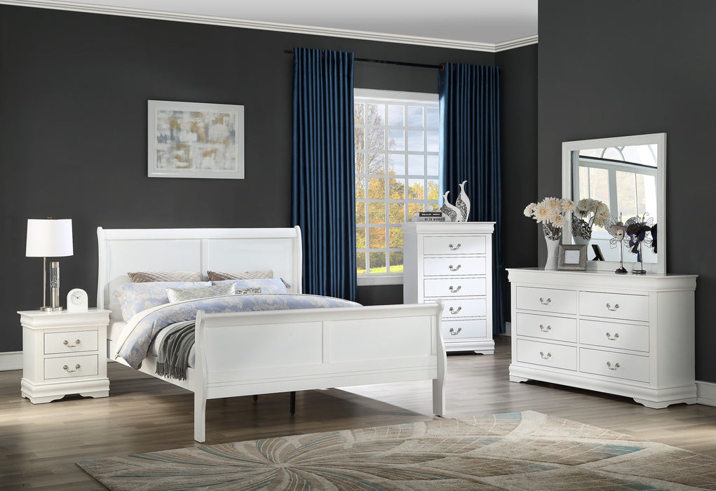 Louis Philip - Nightstand - Premium Accent Nightstands from Crown Mark - Just $159! Shop now at Furniture Wholesale Plus  We are the best furniture store in Nashville, Hendersonville, Goodlettsville, Madison, Antioch, Mount Juliet, Lebanon, Gallatin, Springfield, Murfreesboro, Franklin, Brentwood