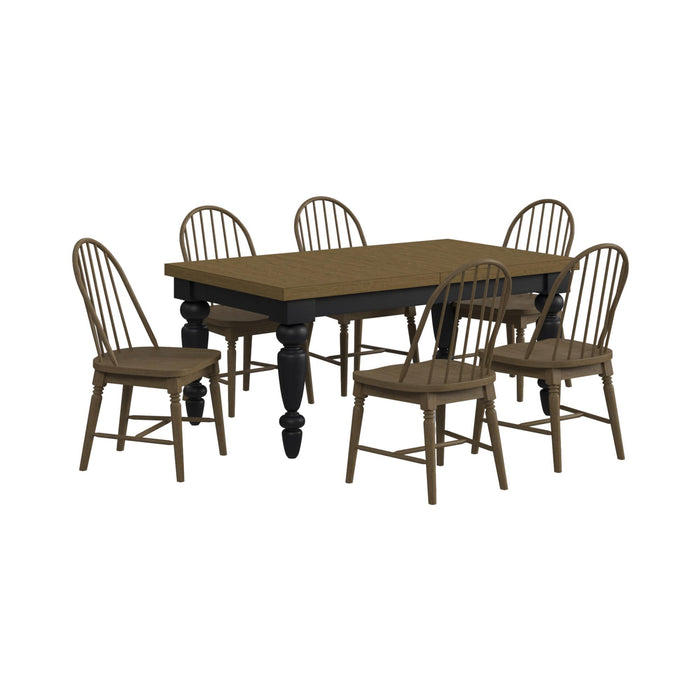Heritage - Standard Height Dining Set – 5 Piece Dining Room Sets by Elements International at Furniture Wholesale Plus , Nashville furniture store