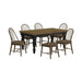 Heritage - Standard Height Dining Set – 5 Piece Dining Room Sets by Elements International at Furniture Wholesale Plus , Nashville furniture store
