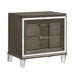 Twenty Nine - 2-Drawer Nightstand With USB - Dark Brown – Nightstands w/ Charging Stations by Elements International at Furniture Wholesale Plus , Nashville furniture store