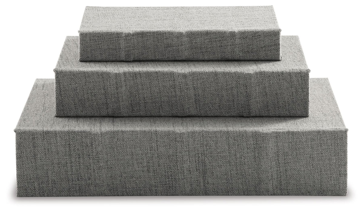 Jolina - Box Set – Baskets & Boxes by Signature Design by Ashley® at Furniture Wholesale Plus , Nashville furniture store