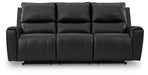 Glossmore - Reclining Sofa - Black – Reclining Sofas by Signature Design by Ashley® at Furniture Wholesale Plus , Nashville furniture store