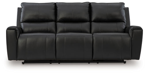 Glossmore - Reclining Sofa - Black – Reclining Sofas by Signature Design by Ashley® at Furniture Wholesale Plus , Nashville furniture store