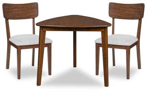 Tameride - 3 Pc. - Dining Table And 2 Chairs - Brown – 3 Piece Dining Room Sets by Signature Design by Ashley® at Furniture Wholesale Plus , Nashville furniture store