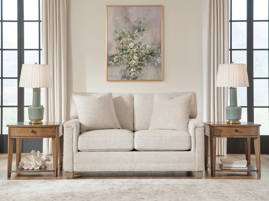 Rayne-Cove - Loveseat - Opal – Stationary Loveseats by Signature Design by Ashley® at Furniture Wholesale Plus , Nashville furniture store