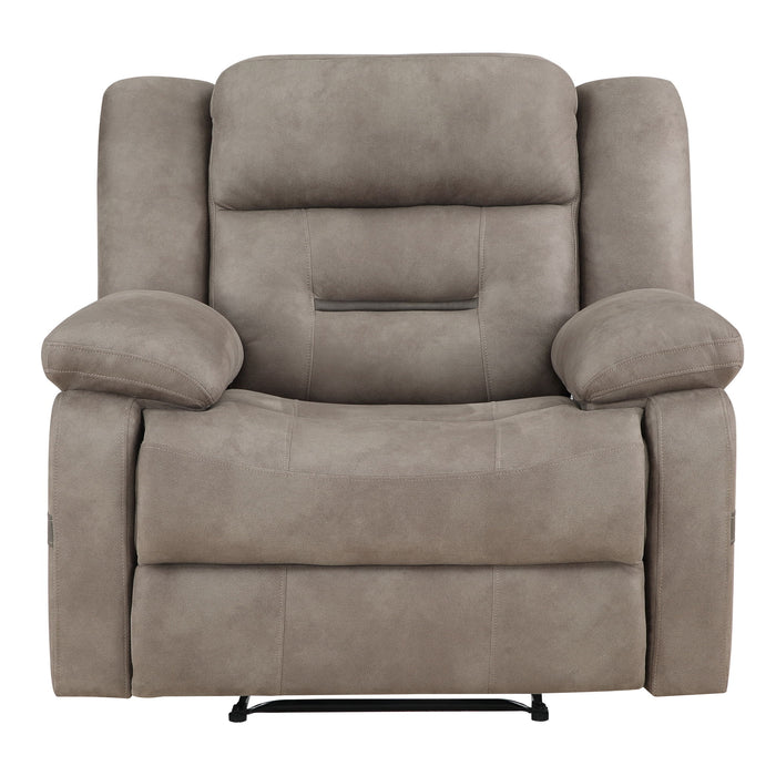 Abilene - Manual Reclining Chair - Tan – Reclining Chairs by Steve Silver Furniture at Furniture Wholesale Plus , Nashville furniture store