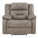 Abilene - Manual Reclining Chair - Tan – Reclining Chairs by Steve Silver Furniture at Furniture Wholesale Plus , Nashville furniture store
