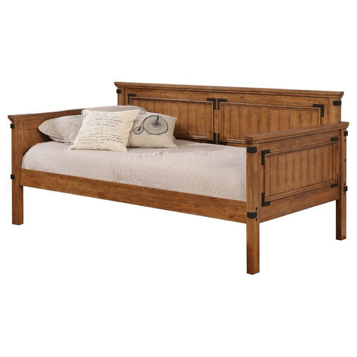 Oakdale - Wood Twin Daybed - Rustic Honey – Daybeds by CoasterEssence at Furniture Wholesale Plus , Nashville furniture store