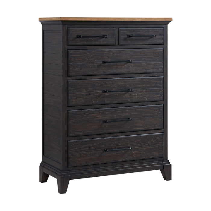 Montrose - Chest - Espresso & Brown – Accent Chests by Elements International at Furniture Wholesale Plus , Nashville furniture store