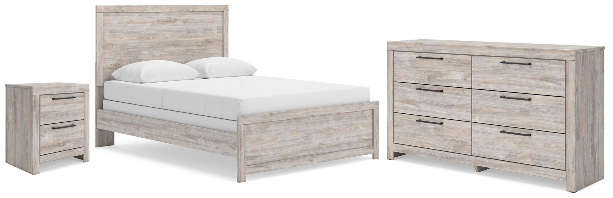 Broachmyn - Panel Bedroom Set – 3 Piece Bedroom Sets by Signature Design by Ashley® at Furniture Wholesale Plus , Nashville furniture store