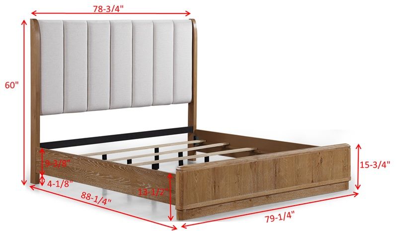 Westcott - Panel Bed – Panel Beds by Crown Mark at Furniture Wholesale Plus , Nashville furniture store
