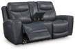 Next Move - Power Reclining Loveseat With Console / Adjustable Headrest – Reclining Loveseats by Signature Design by Ashley® at Furniture Wholesale Plus , Nashville furniture store