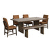 Brisbane - Standard Height Dining Set – 5 Piece Dining Room Sets by Elements International at Furniture Wholesale Plus , Nashville furniture store