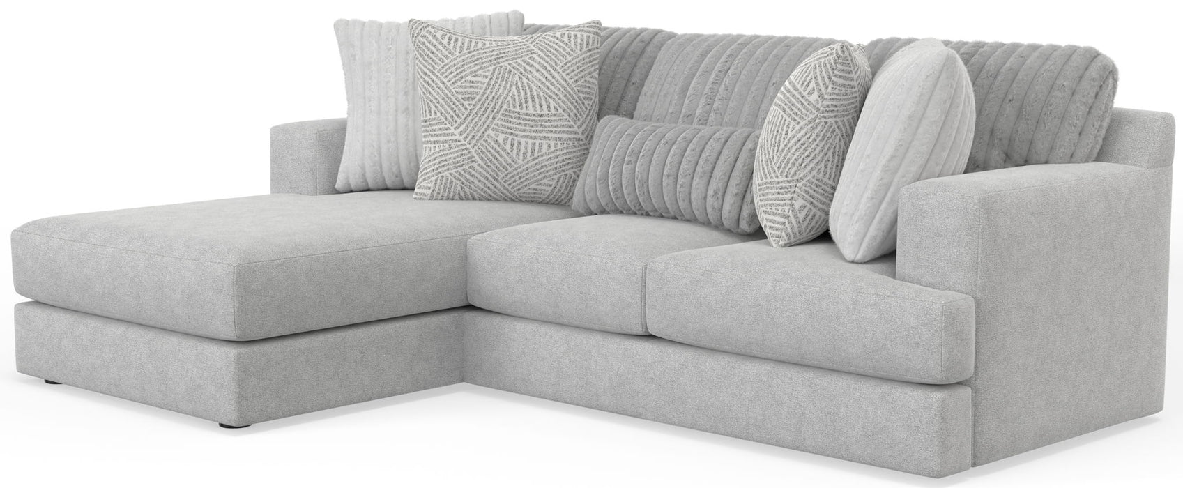 Logan - Upholstered Sectional With Comfort Coil Seating And Accent Pillows Included - Premium Stationary Sectionals from Jackson - Just $1849! Shop now at Furniture Wholesale Plus  We are the best furniture store in Nashville, Hendersonville, Goodlettsville, Madison, Antioch, Mount Juliet, Lebanon, Gallatin, Springfield, Murfreesboro, Franklin, Brentwood