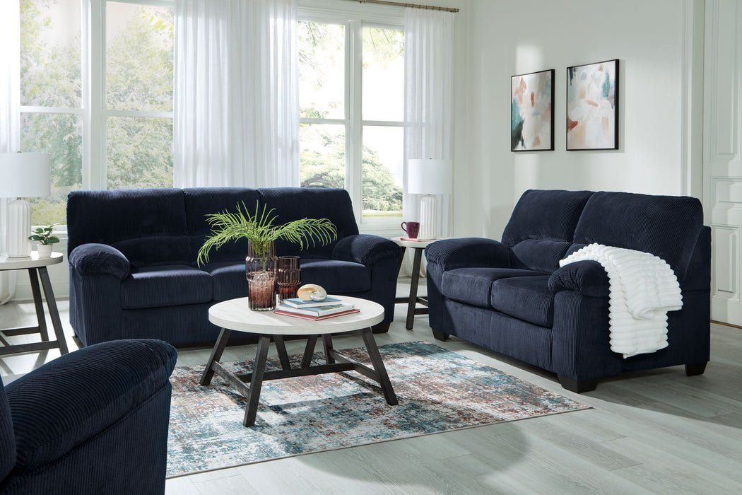 SimpleJoy - Living Room Set – Stationary Sofas & Loveseats by Signature Design by Ashley® at Furniture Wholesale Plus , Nashville furniture store