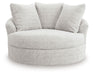 Cuddle Plush - 3 Pc. - 3-Piece Sectional, Chair And Ottoman - Arctic – 3 Piece Living Room Sets by Signature Design by Ashley® at Furniture Wholesale Plus , Nashville furniture store