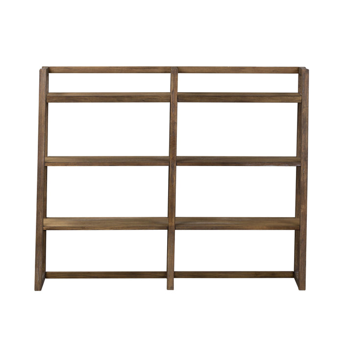 Stone Brook - Credenza Hutch - Rustic Saddle – Hutches by Liberty Furniture at Furniture Wholesale Plus , Nashville furniture store