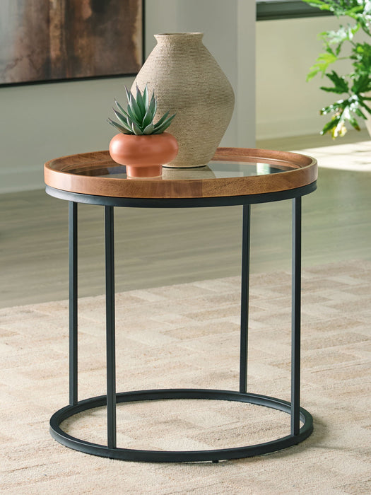 Noraluna - Round Table – End Tables by Signature Design by Ashley® at Furniture Wholesale Plus , Nashville furniture store