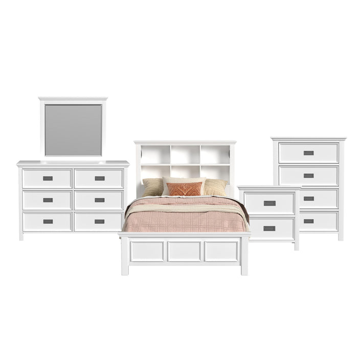 Hampton Kids - Bookcase Bedroom Set – 3 Piece Bedroom Sets by Elements International at Furniture Wholesale Plus , Nashville furniture store