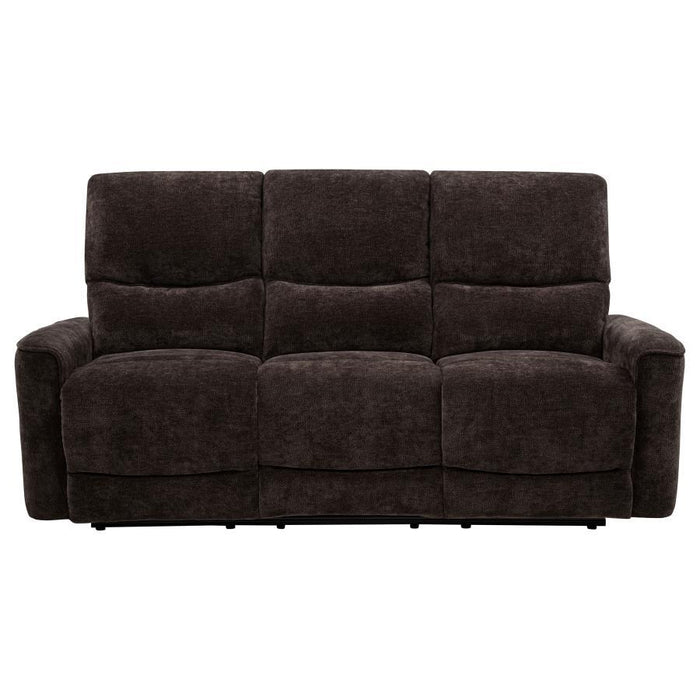 Navarro - Chenille Upholstered Reclining Sofa – Reclining Sofas by Coaster Fine Furniture at Furniture Wholesale Plus , Nashville furniture store