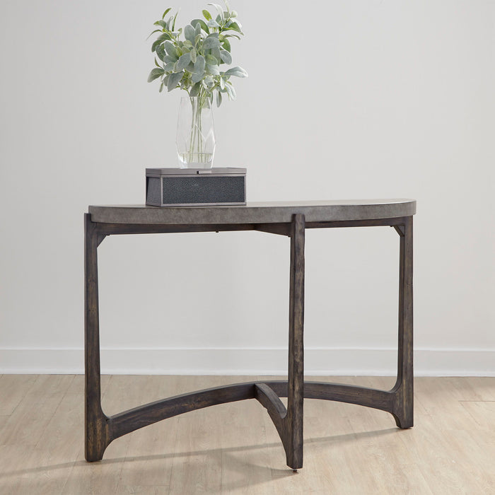 Cascade - Sofa Table - Wirebrush Rustic Brown – Sofa Tables by Liberty Furniture at Furniture Wholesale Plus , Nashville furniture store