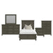 Canterbury - Panel Bedroom Set – 3 Piece Bedroom Sets by Elements International at Furniture Wholesale Plus , Nashville furniture store